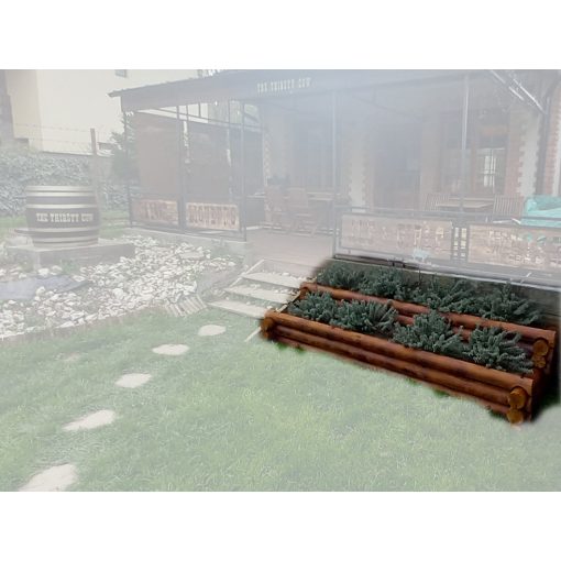 LogSanctuary - Virágágyás / Magaságyás (EGYEDI MÉRET)