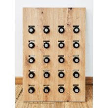 Wall of Fame - Foundation (Mágneses Éremtartó - Kompozit)