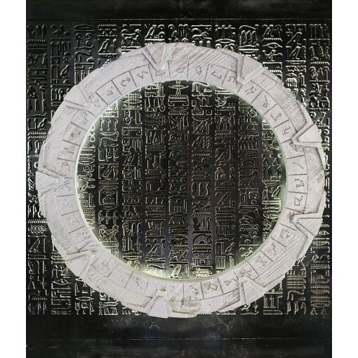 Stellar Gate - Hangulatvilágítós fa dombormű