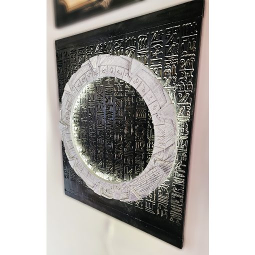 Stellar Gate - Hangulatvilágítós fa dombormű